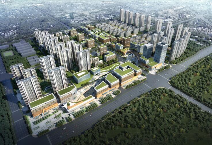 [安徽]综合居住区规划设计与户型设计方案文本（PPT）-1