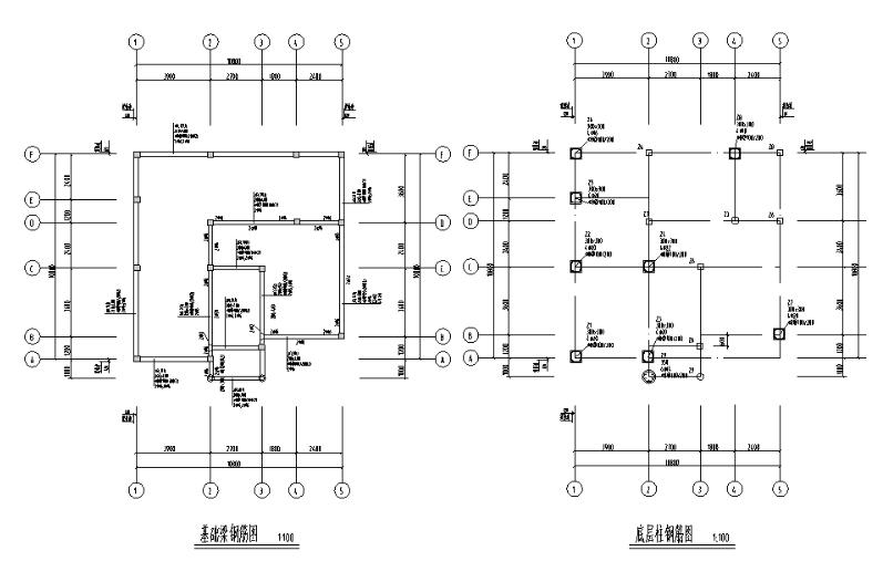 多层建筑别墅设计图（包含CAD）-1