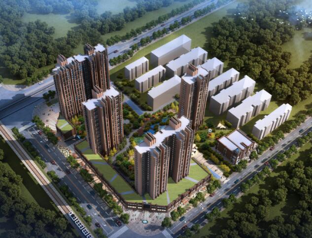 [河南]郑州某居住小区规划方案设计文本-1