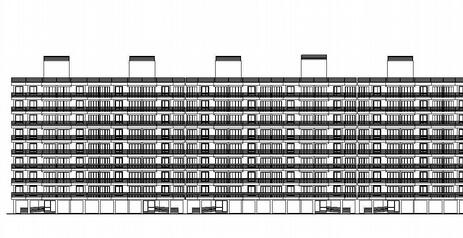 [广州]某大学九层教师公寓建筑结构施工图-1