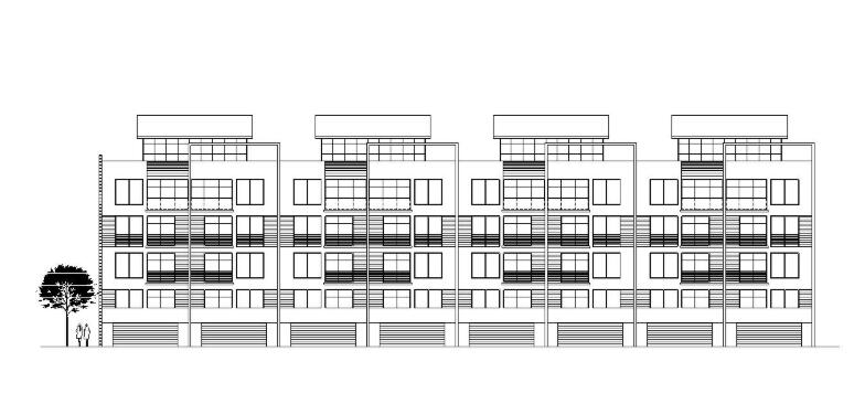[贵州]贵阳山水黔城建筑施工图设计（CAD）-1