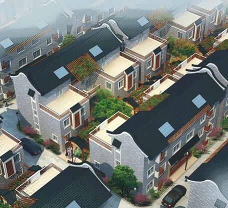 [珠江]两层半城郊村住宅设计文本图集-1