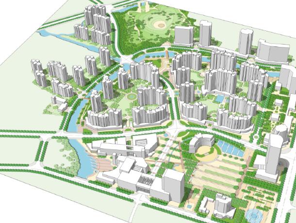 [浙江]长兴城市公共生活中心区概念性规划设计方案文本-1