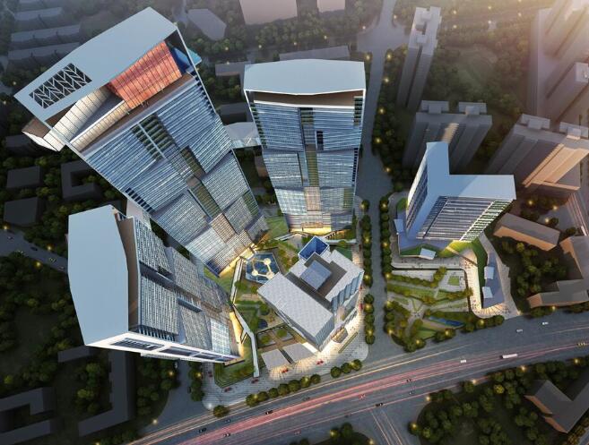 [四川]超高层建筑现代风格豪宅建筑概念规划及单体方案...-1