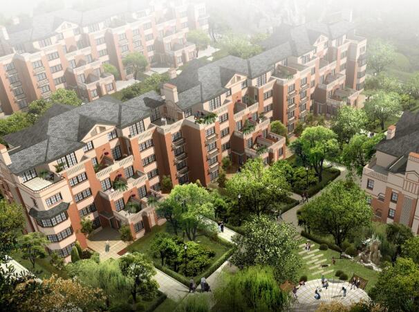 [上海]欧式风格居住区概念规划文本-1