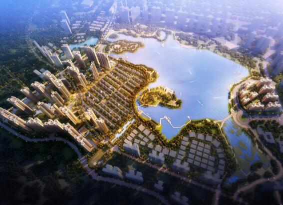 [上海]保利高层住宅及联排别墅建筑规划设计方案文本-1