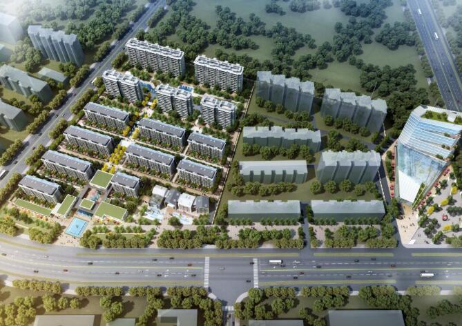 [北京]住宅及商业项目建筑规划及单体方案-1