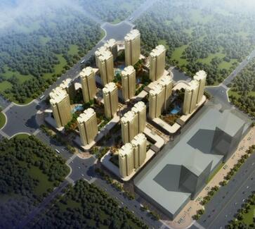 [安徽]新古典风格高层住宅小区建筑设计方案文本（知名地...-1