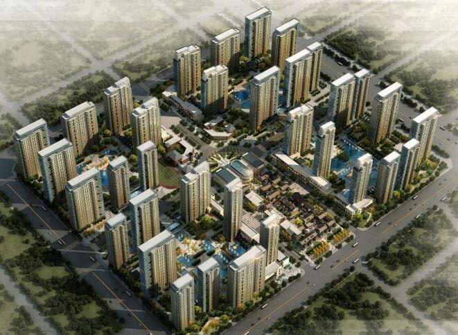[北京]现代风格万科住宅建筑方案文本-1