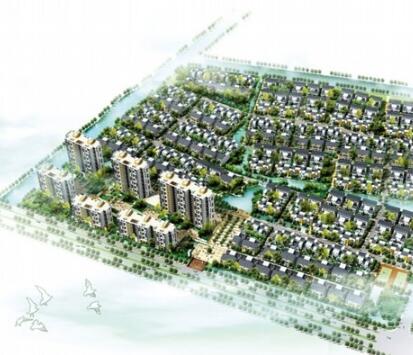 [上海]某别墅区规划及建筑单体设计方案文本-1