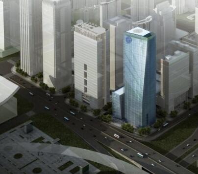 [深圳]某三十一层办公楼建筑设计方案文本（160米）-1