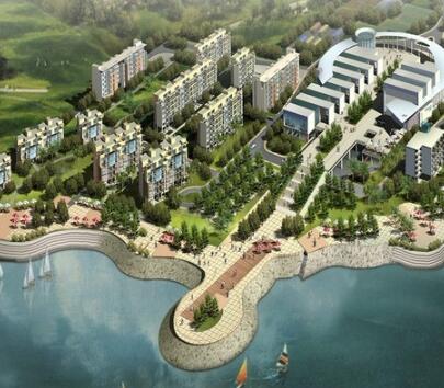 [广东]某住宅区规划及单体设计方案文本（含CAD、动画）-1