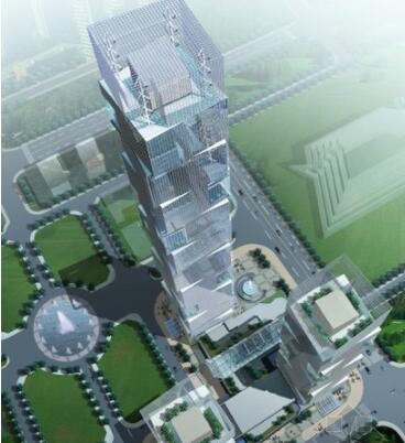 [天津]某80层办公综合体建筑方案文本（324.8米）-1