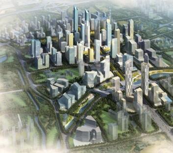 [北京]现代风格办公区规划及单体方案文本（知名建筑设计...-1