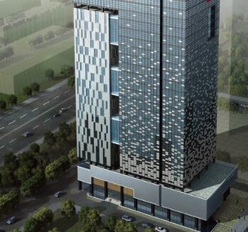 [深圳]某二十一层办公楼建筑设计方案文本-1
