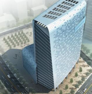 [深圳]某十八层办公楼建筑方案文本（含多媒体、CAD）-1