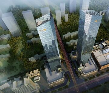 [陕西]248米超高层办公综合体设计方案文本-1
