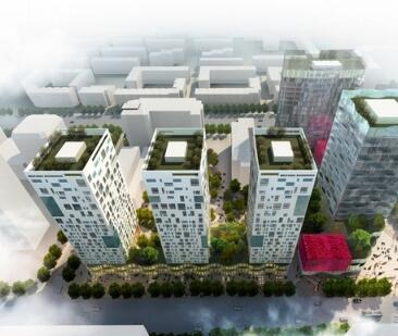 [北京]20层大型办公楼建筑设计方案文本-1