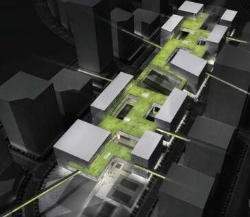 [广东]11层现代风格软件产业基地设计方案文本-1