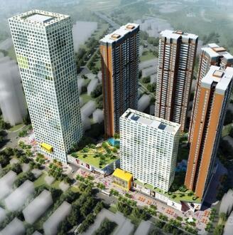 [深圳]现代风格超高层办公楼城市综合体设计方案文本-1