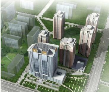[北京]超高层核心筒结构商务办公楼建筑设计方案文本-1