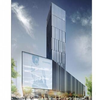[江西]现代风格地标性超高层办公楼建筑设计方案文本（含...-1