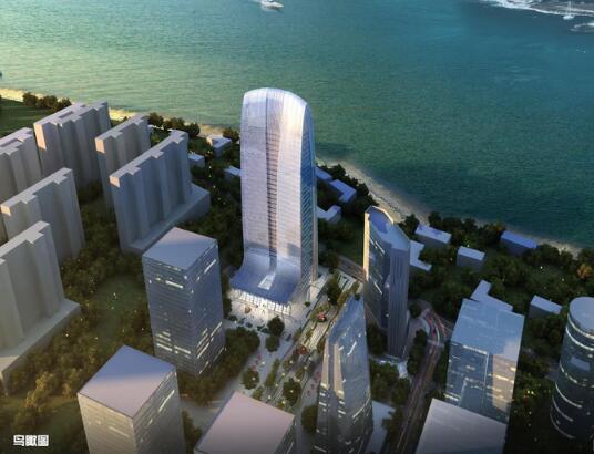 [合集]3套高层幕墙立面知名办公大厦建筑设计方案文本-1