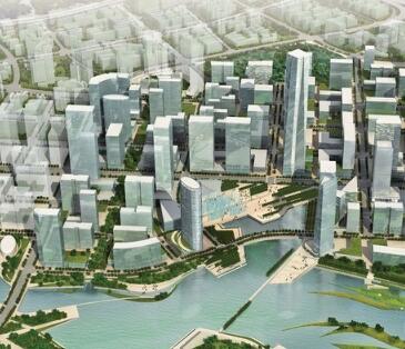 [湖北]商务办公区规划及单体设计方案文本（美国知名建筑...-1