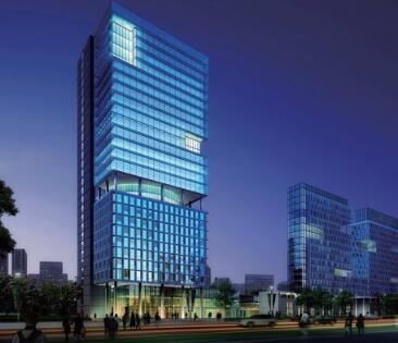 [江苏]绿色生态叠层式办公及商业建筑概念性设计方案文本-1