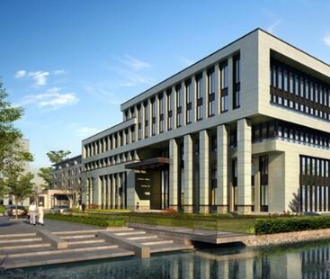 [上海]现代风格办公楼设计方案文本-1