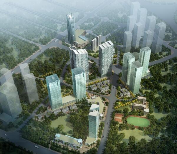 [湖北]城投集中办公楼房建筑设计文本（JPG+33页）-1