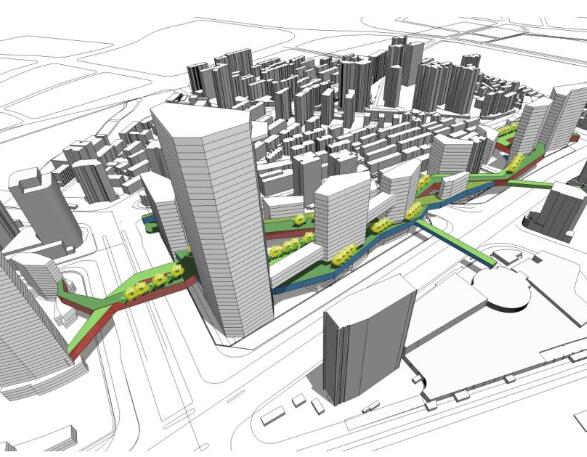 [上海]某火车站北广场项目概念规划设计文本（PDF+166页...-1