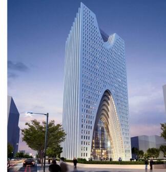 [德国]高新区H型地标性企业办公楼建筑设计方案文本-1