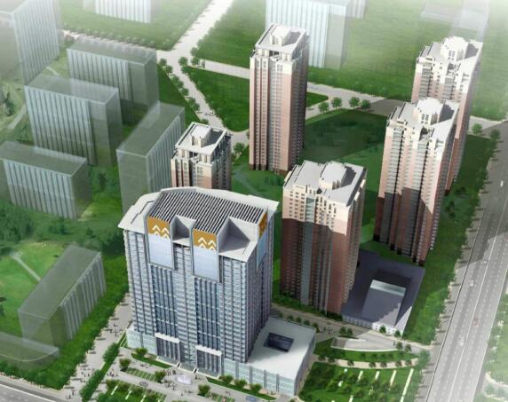 [北京]华润办公楼建筑设计方案文本-1
