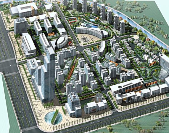 [上海]国际钢铁总部基地概念规划设计方案文本-1