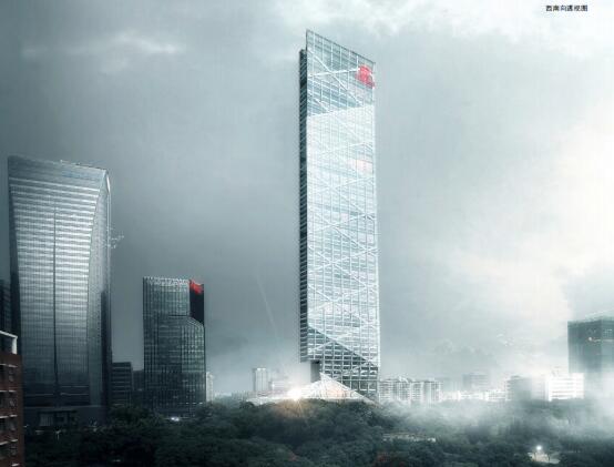 汉京高层办公楼建筑设计方案报建文本-1