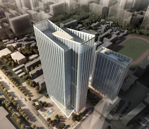 [广东]广州保利K24商业办公楼建筑模型设计（JPG+58页...-1