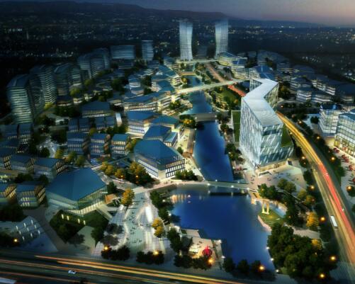 [上海]国际金融中心产业园建筑设计方案文本-1