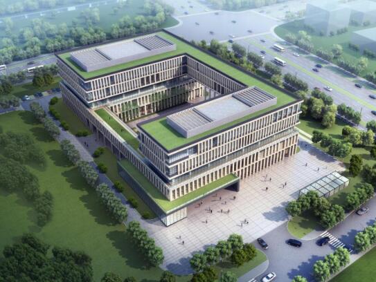 [上海]现代风格企业办公楼建筑方案设计（PDF+76页）-1