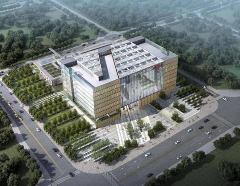 [重庆]某知名地产新总部办公楼概念方案设计-1
