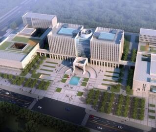 [吉林]新古典风格高级人民法院综合楼建筑设计方案文本-1