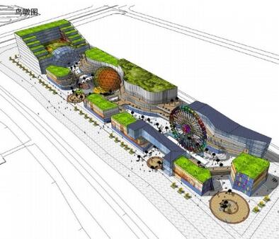 临港新城某地块商业项目规划及单体设计方案文本-1