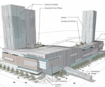 [郑州]某商业综合体建筑方案文本-1