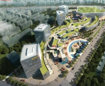 [上海]绿色低碳商业综合体建筑设计方案文本（知名地产公...-1
