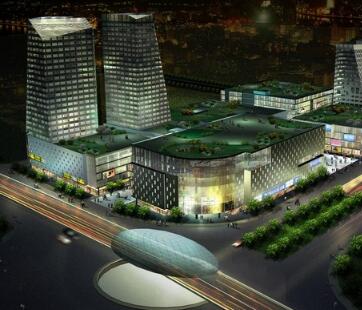 [上海]城市核心地块知名商业广场规划设计方案文本（国际...-1