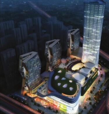 [安徽]超高层现代风格商业办公综合体建筑规划设计方案文...-1