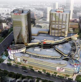 [江苏]现代风格高层商业广场综合体建筑设计方案文本（含...-1