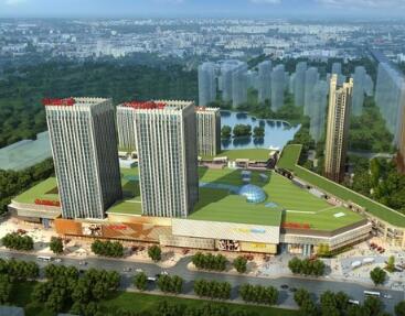 [江苏]著名地产大型商业综合广场项目建筑设计方案文本-1