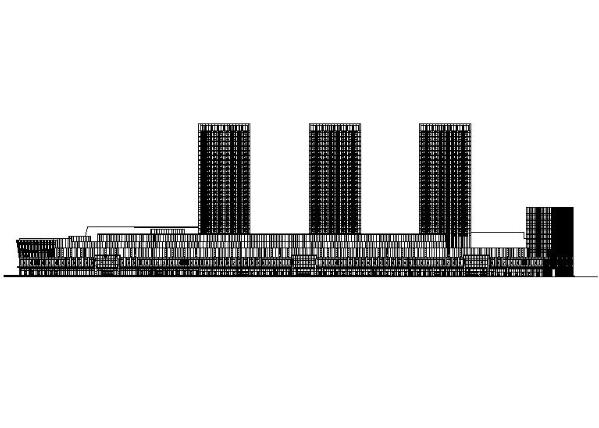 [福建]高层现代穿插式商业综合体建筑设计方案文本（含效...-1