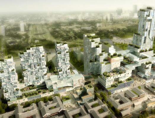 [四川]成都老城区新商业综合体规划设计方案文本(含CAD)-1
